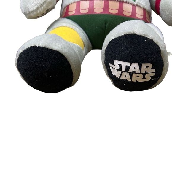 Build a Bear with BAB Star Wars Dog Tag Boba Fett Rare Stuffed Character Doll - Picture 3 of 10